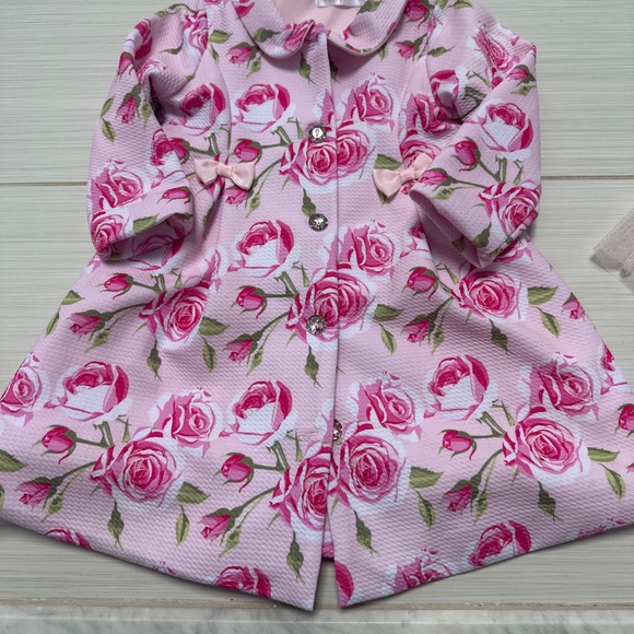 NWOT Girls Dress and Matching Coat - Picture 5 of 6